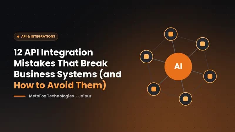 Cover: 12 API Integration Mistakes That Break Business Systems