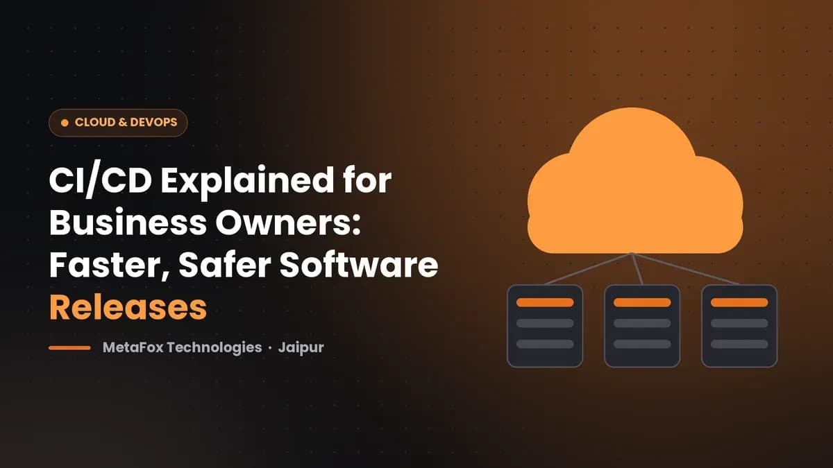 Cover: CI/CD Explained for Business Owners: Faster, Safer Software Releases