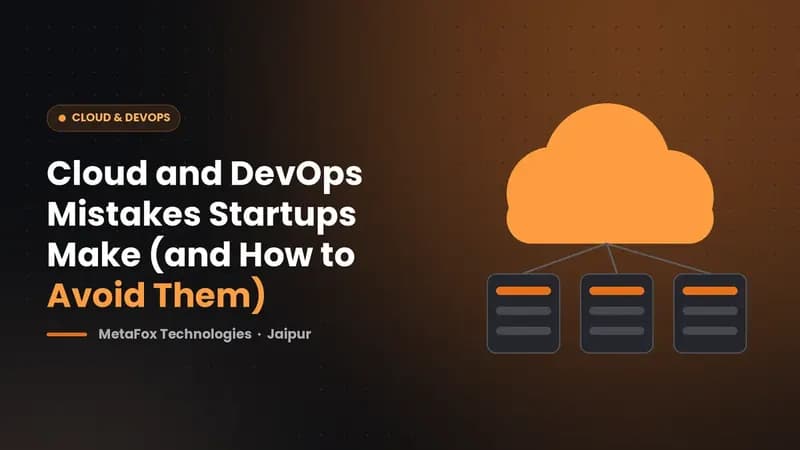 Cover: Cloud and DevOps Mistakes Startups Make (and How to Avoid Them)