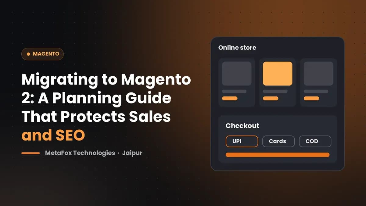 Cover: Migrating to Magento 2: A Planning Guide That Protects Sales and SEO