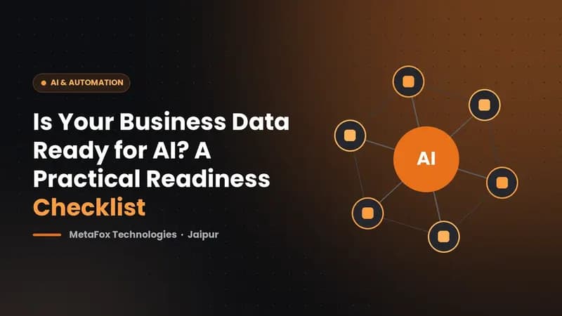 Cover: Is Your Business Data Ready for AI? A Practical Readiness Checklist