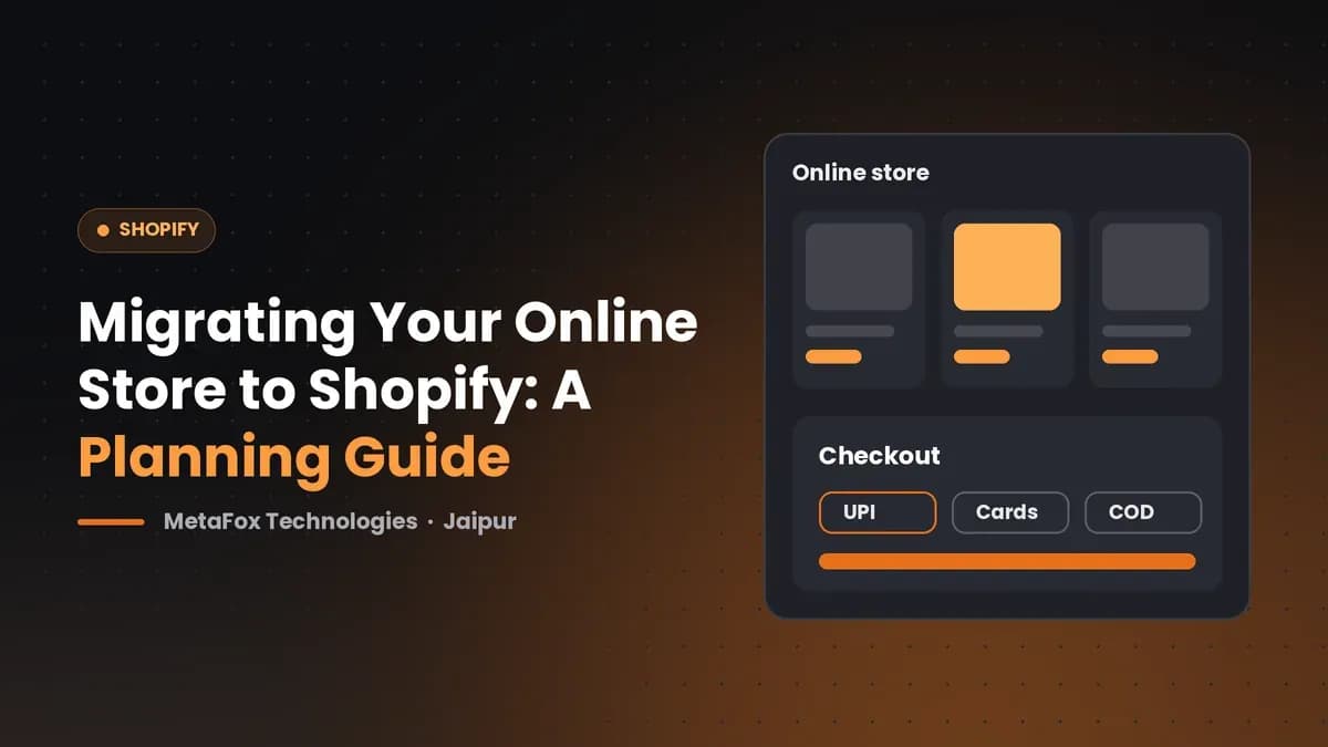 Cover: Migrating Your Online Store to Shopify: A Planning Guide