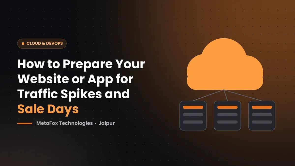 Cover: How to Prepare Your Website or App for Traffic Spikes and Sale Days