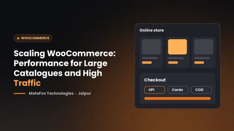Cover: Scaling WooCommerce: Performance for Large Catalogues and High Traffic