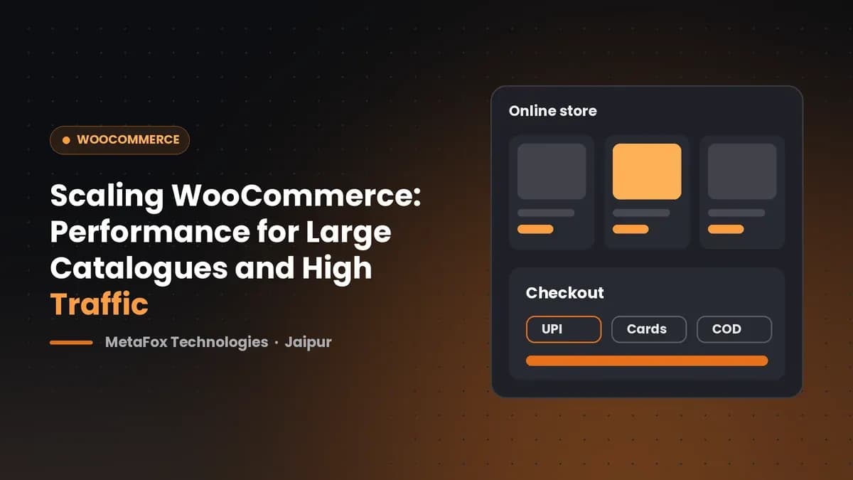 Cover: Scaling WooCommerce: Performance for Large Catalogues and High Traffic
