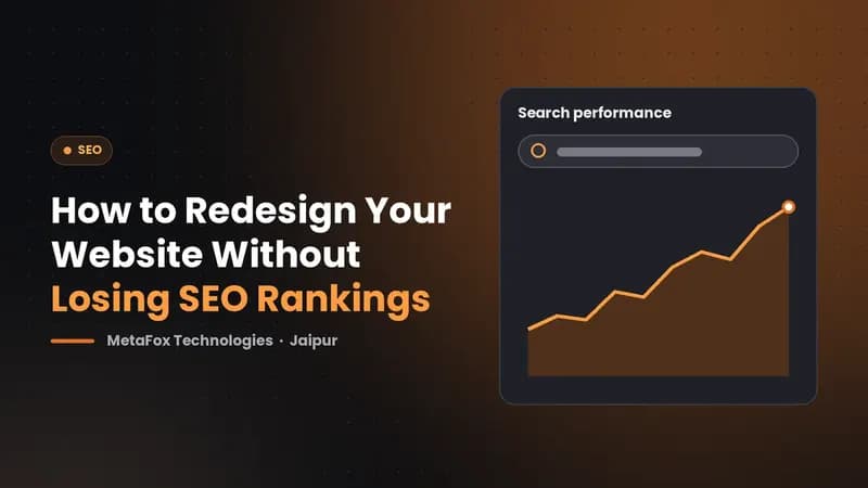 Cover: How to Redesign Your Website Without Losing SEO Rankings