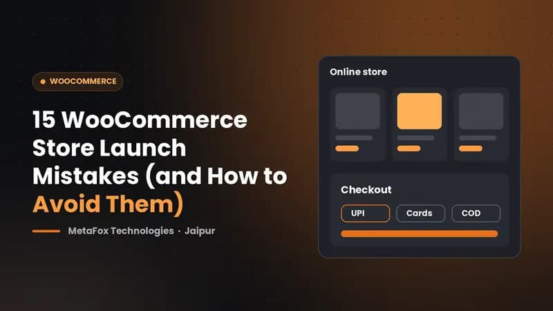 Cover: 15 WooCommerce Store Launch Mistakes (and How to Avoid Them)