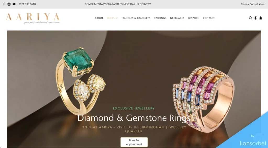 Jewellery Website Development in Mansarovar